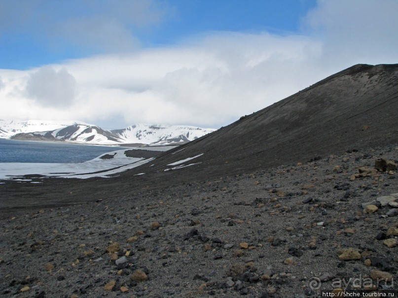 Deception Island — прогулка по кратеру в районе Telefon bay