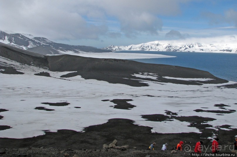 Deception Island — прогулка по кратеру в районе Telefon bay