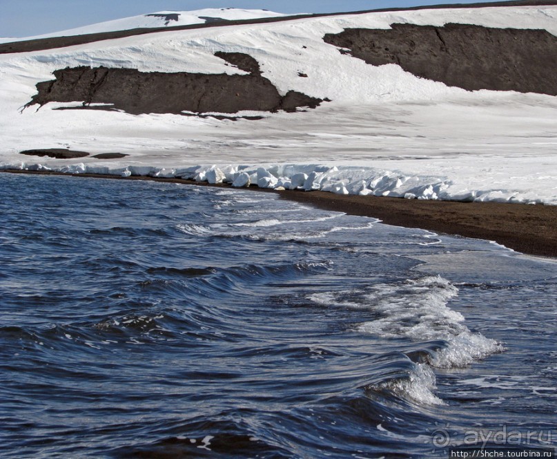 Deception Island — прогулка по кратеру в районе Telefon bay