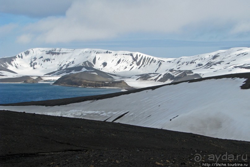 Deception Island — прогулка по кратеру в районе Telefon bay