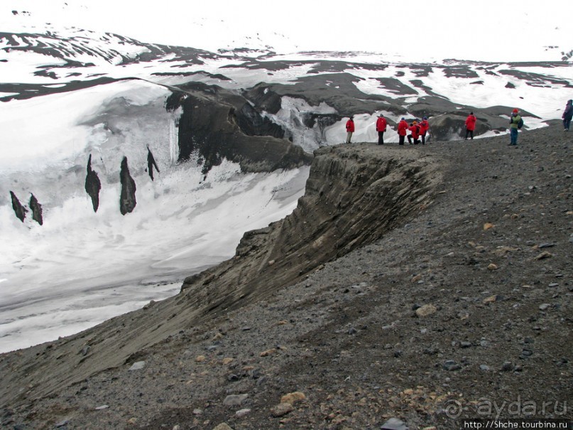 Deception Island — прогулка по кратеру в районе Telefon bay