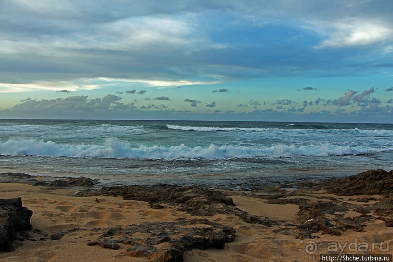 В погоне за закатом на Каена Поинт (Ka`ena Point)