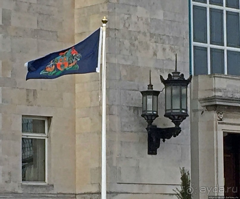 Короткое знакомство с центром Саутгемптона (ратуша и вокруг)