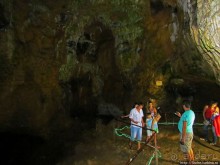 Внутри пещеры "Бачо Киро"