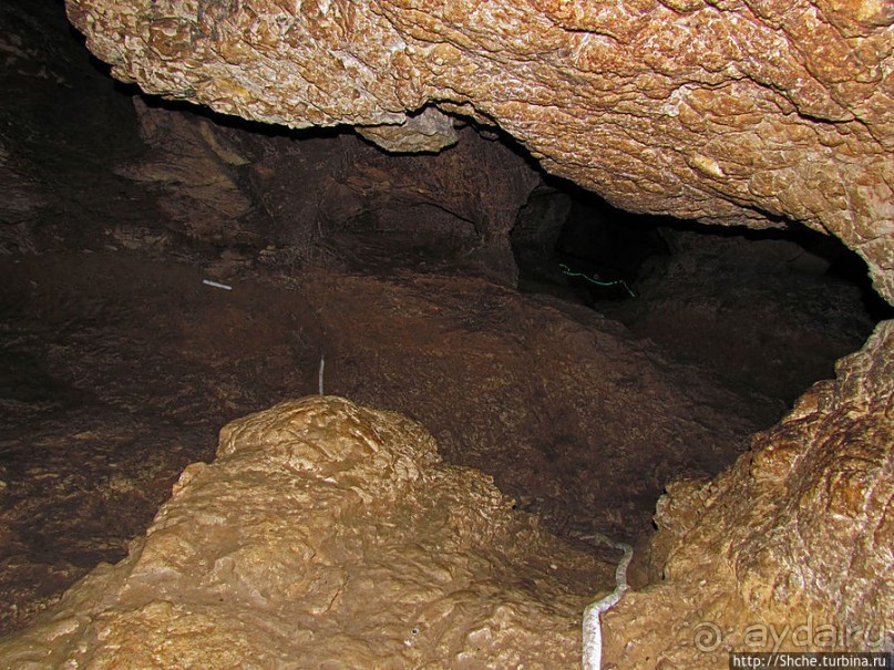 Внутри пещеры "Бачо Киро"