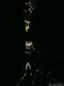 Внутри пещеры "Бачо Киро"