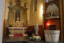 Церковь 10-го века с необычными витражами