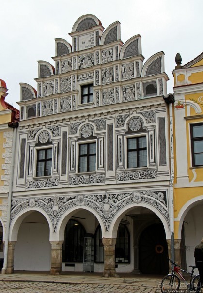 Тельч и площадь, претендующая на звание красивейшей в Чехии