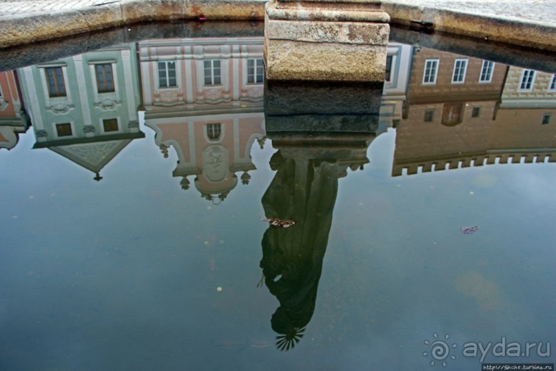 Тельч и площадь, претендующая на звание красивейшей в Чехии