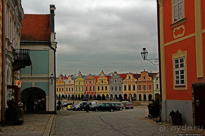 Тельч и площадь, претендующая на звание красивейшей в Чехии