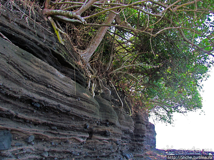 Кусочек дикого берега на острове Нуси Бе