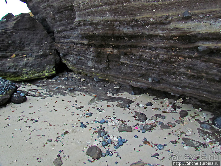 Кусочек дикого берега на острове Нуси Бе