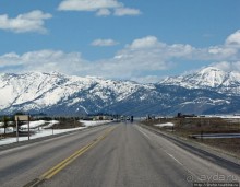Проезжаем через Targhee National Forest по US 20