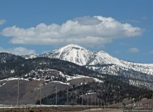 Проезжаем через Targhee National Forest по US 20