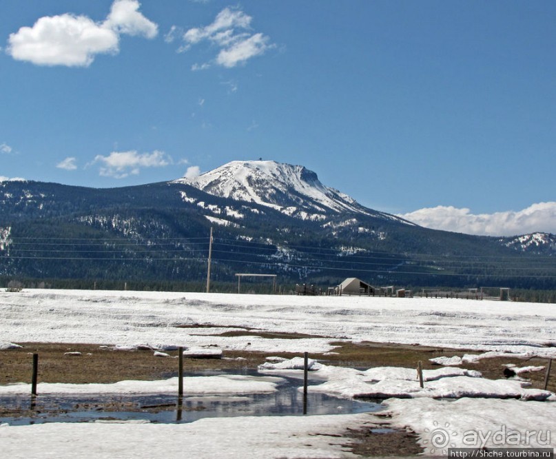 Проезжаем через Targhee National Forest по US 20