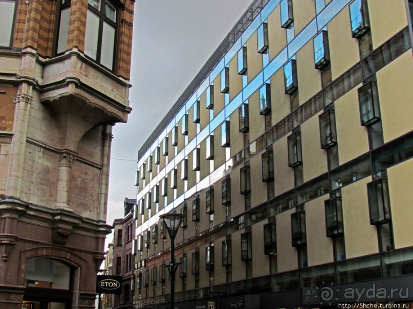 Пешеходная зона Мальме