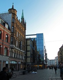 Пешеходная зона Мальме