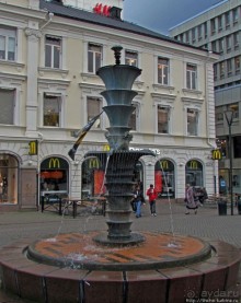 Пешеходная зона Мальме