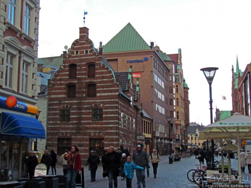 Пешеходная зона Мальме