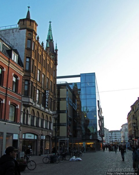 Пешеходная зона Мальме