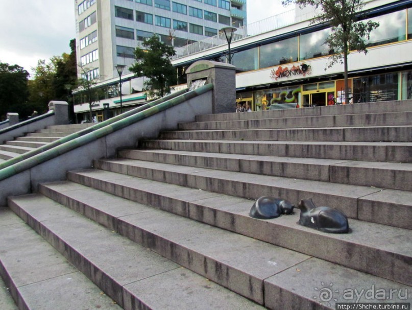 Пешеходная зона Мальме