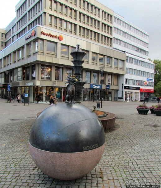 Пешеходная зона Мальме