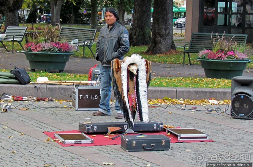 Пешеходная зона Мальме