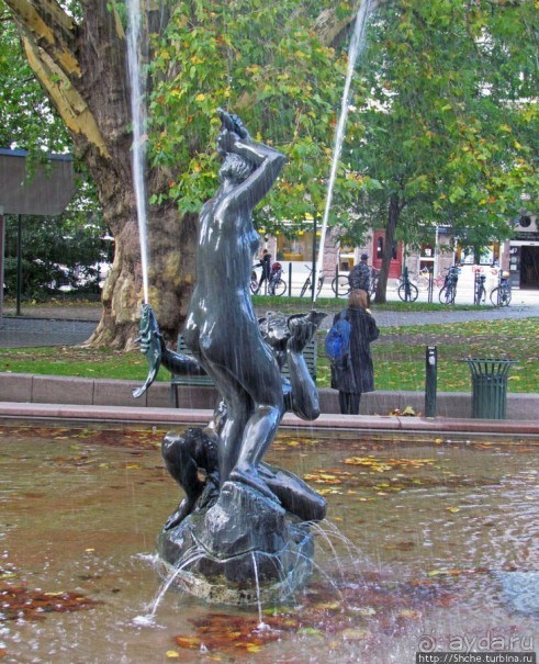 Пешеходная зона Мальме