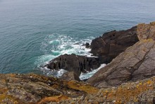 Замок викингов на острове святого Патрика (Остров Мэн - Британская корона)