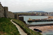 Замок викингов на острове святого Патрика (Остров Мэн - Британская корона)