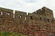 Замок викингов на острове святого Патрика (Остров Мэн - Британская корона)