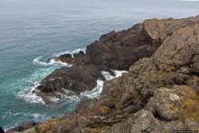 Замок викингов на острове святого Патрика (Остров Мэн - Британская корона)