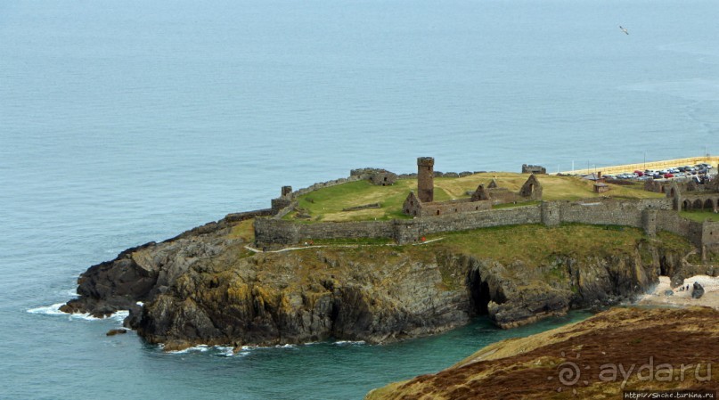 Замок викингов на острове святого Патрика (Остров Мэн - Британская корона)