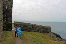 Замок викингов на острове святого Патрика (Остров Мэн - Британская корона)