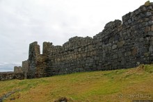 Замок викингов на острове святого Патрика (Остров Мэн - Британская корона)