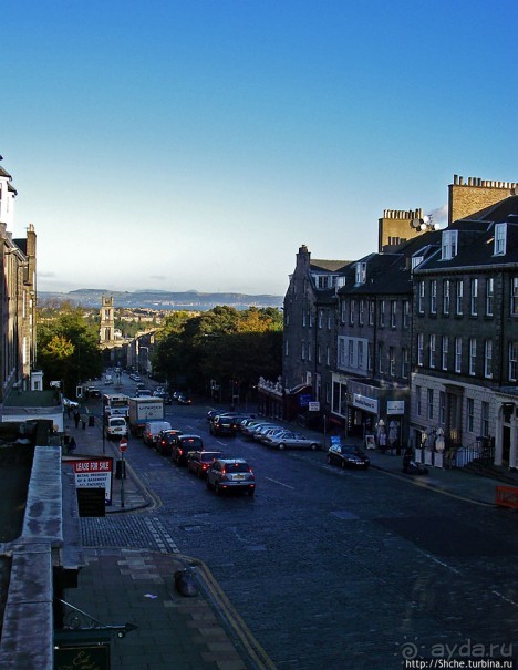 Эдинбург, двадцатиминутная фотосессия на бегу отель-вокзал