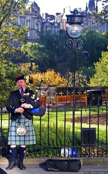 Эдинбург, двадцатиминутная фотосессия на бегу отель-вокзал