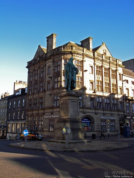 Эдинбург, двадцатиминутная фотосессия на бегу отель-вокзал