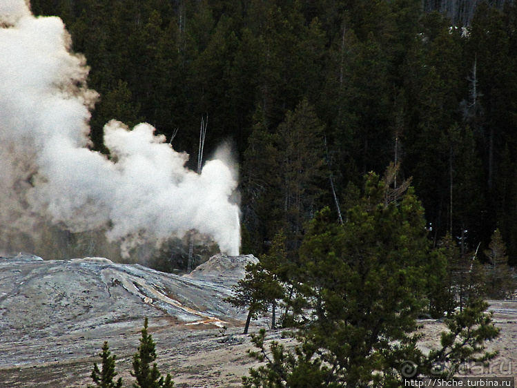 Просто во время выглянул в окно... «Работа» гейзера Lion