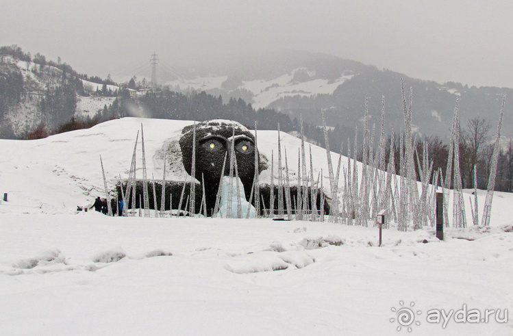 Кристальные миры Сваровски. Особенности зимнего посещения