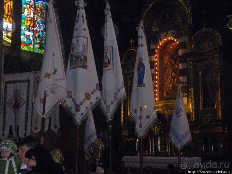 Калуш на пасху и после...