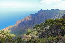 Kalalau lookout — конец автогеографии острова Кауаи