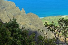 Kalalau lookout — конец автогеографии острова Кауаи