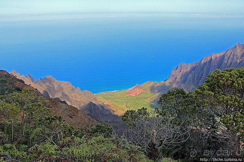 Kalalau lookout — конец автогеографии острова Кауаи