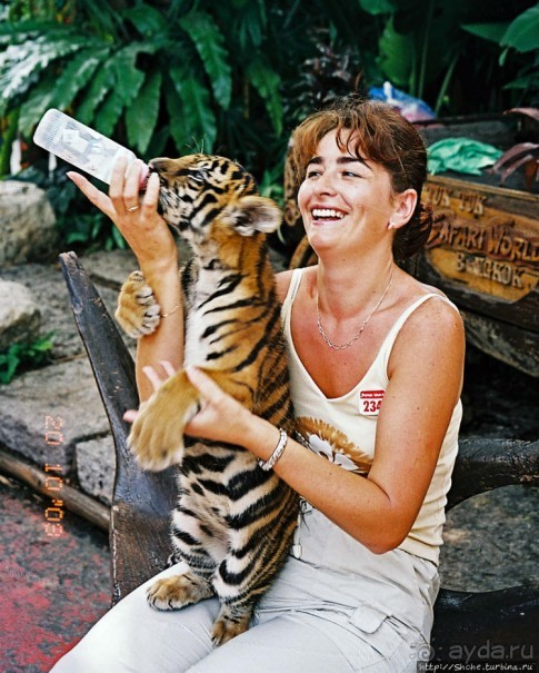 Архив. Посещение Бангкока в октябре 2003 года, сафари-парк