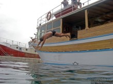 Омиш — приятный городок в устье реки Цетина