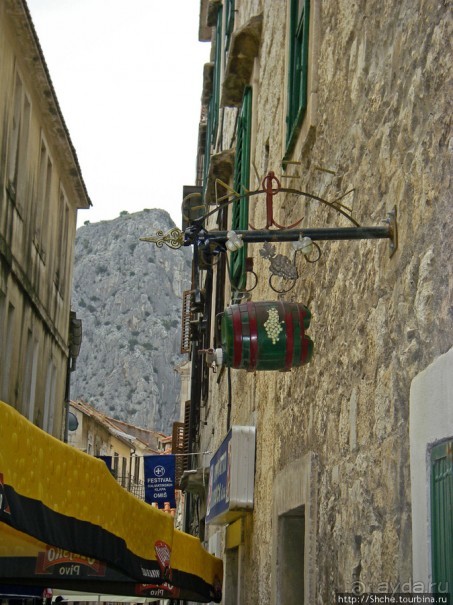 Омиш — приятный городок в устье реки Цетина