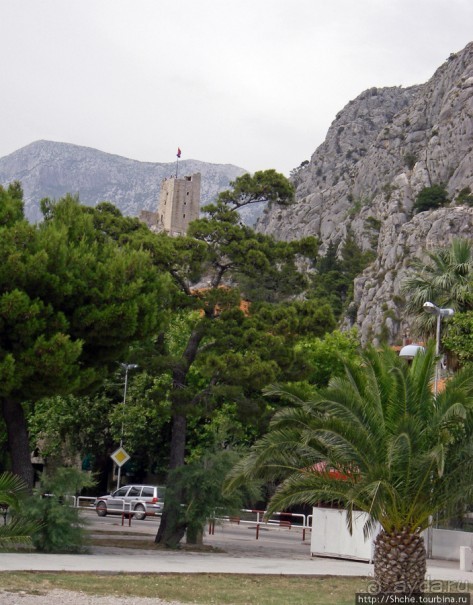 Омиш — приятный городок в устье реки Цетина