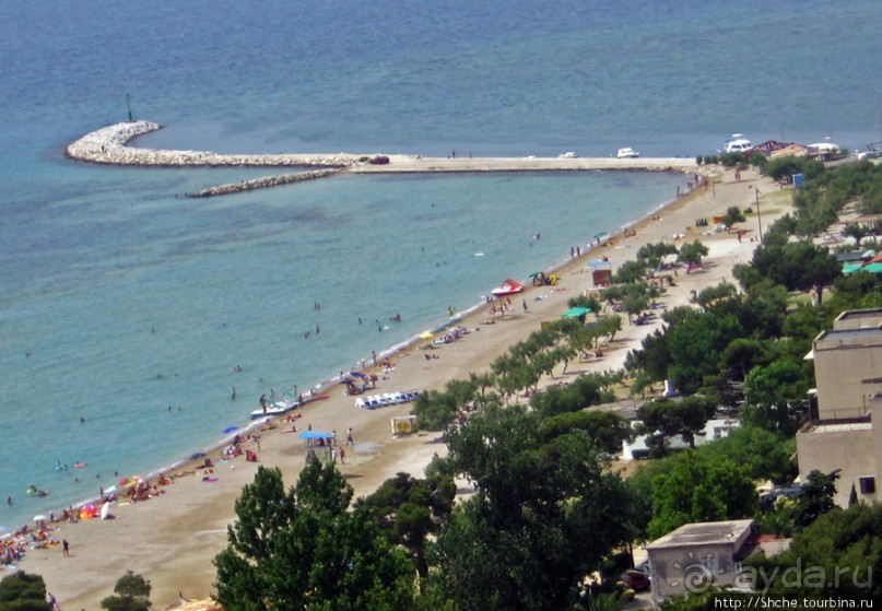 Омиш — приятный городок в устье реки Цетина