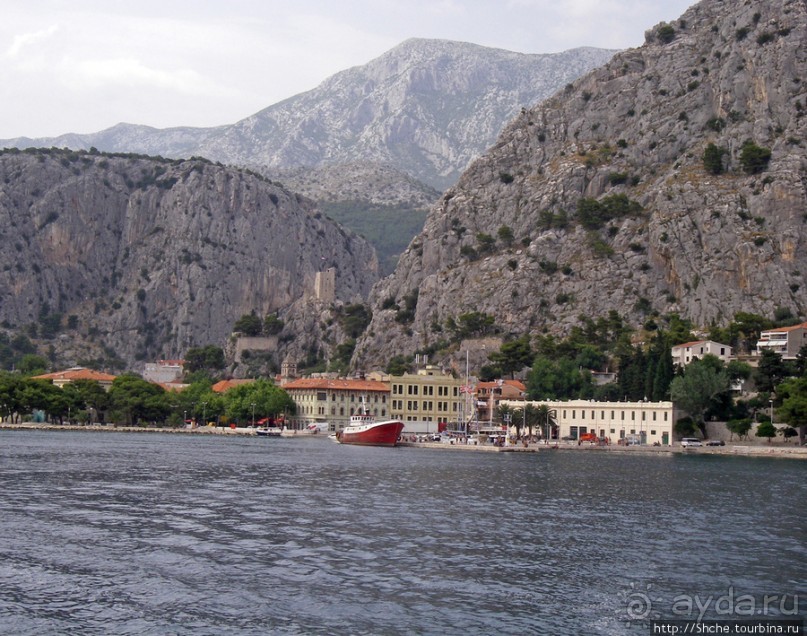Омиш — приятный городок в устье реки Цетина